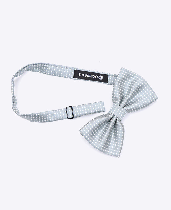 Butterfly Grå Med Prikker Herre i Polyester | Louis - Unipap's