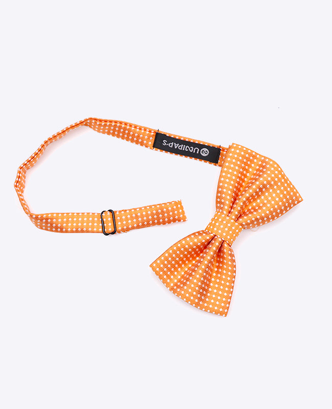 Butterfly Orange Med Prikker Herre i Polyester | Louis - Unipap's
