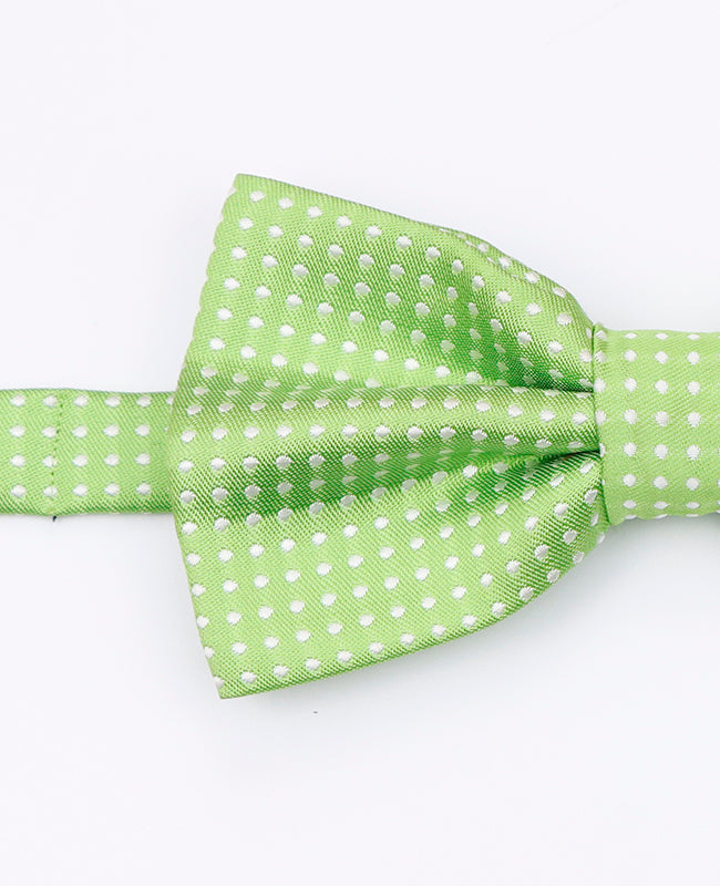 Butterfly Grøn nr.1 Med Prikker Herre i Polyester | Louis - Unipap's