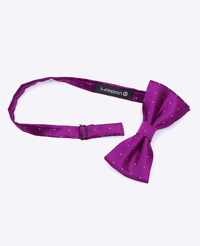 Butterfly Lilla Med Prikker Herre i Polyester | Georges - Unipap's