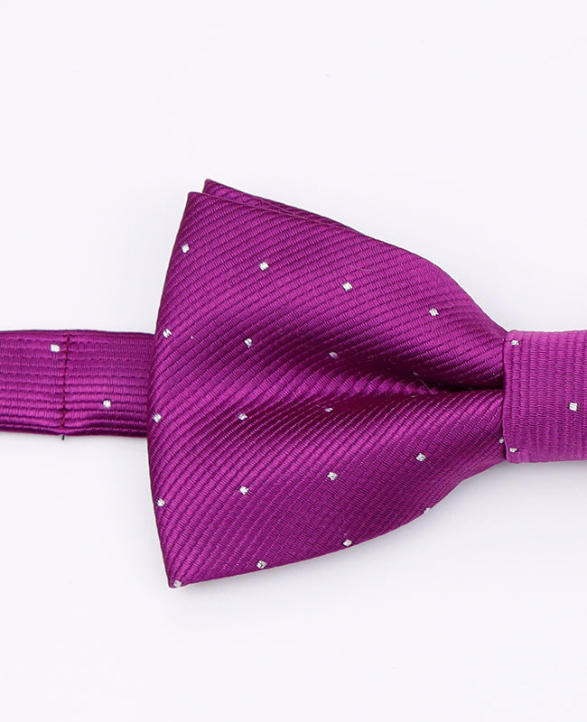 Butterfly Lilla Med Prikker Herre i Polyester | Georges - Unipap's