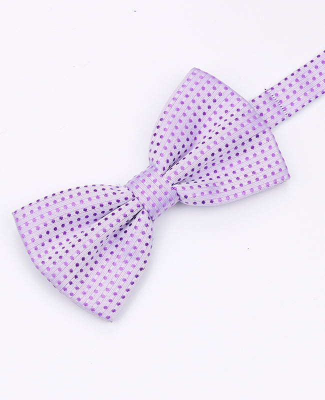 Butterfly Lilla nr. 2 Med Prikker Herre i Polyester | Louis - Unipap's