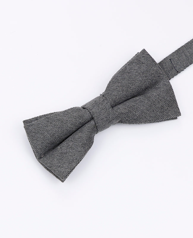 Noeud Papillon Gris n°2 Homme en Effet Velours | Simon - Unipap's