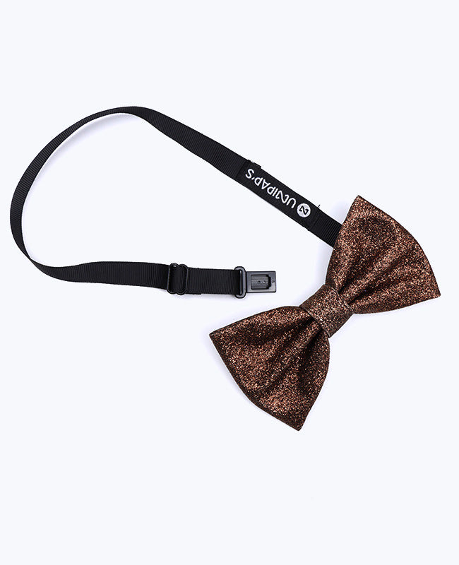 Butterfly med Pailletter Brun Herre i Polyester «Olive»
