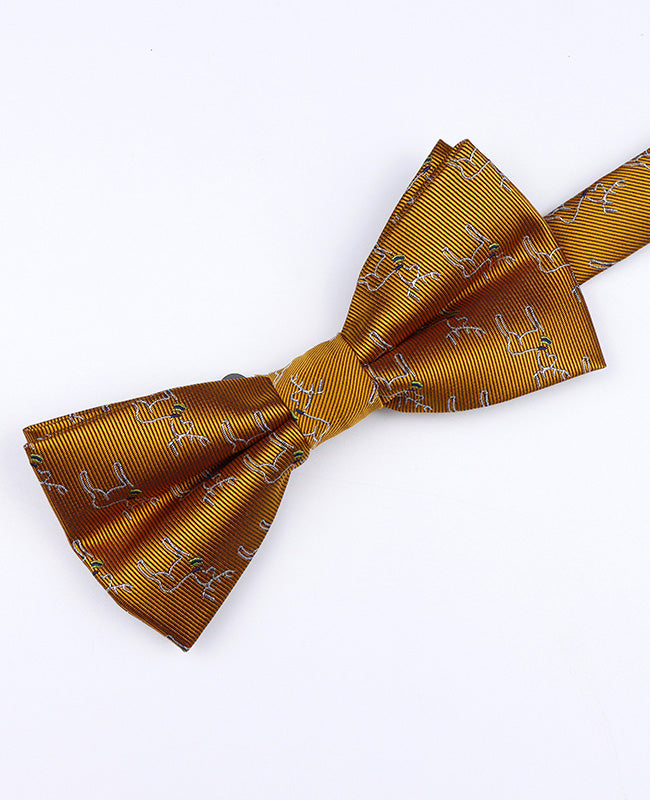 Butterfly til Jul Guld Herre i Polyester »Christmas«