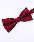 Butterfly Jul Rød nr. 2 Herre i Polyester »Christmas«