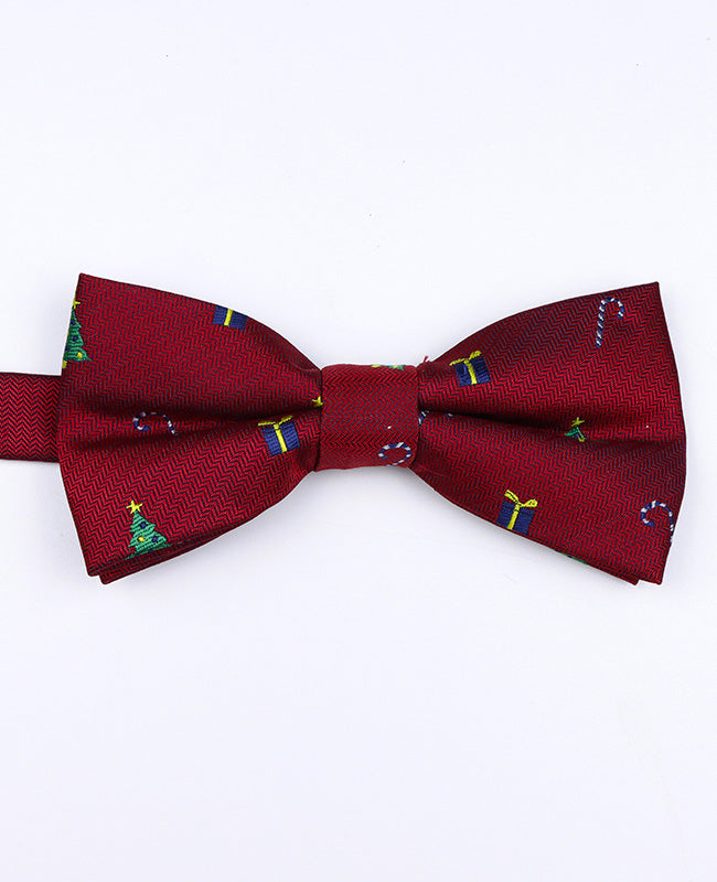 Butterfly Jul Rød nr. 2 Herre i Polyester »Christmas«