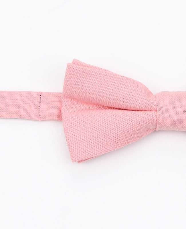 Noeud Papillon Rose n°5 Enfant en Coton «Edgard»