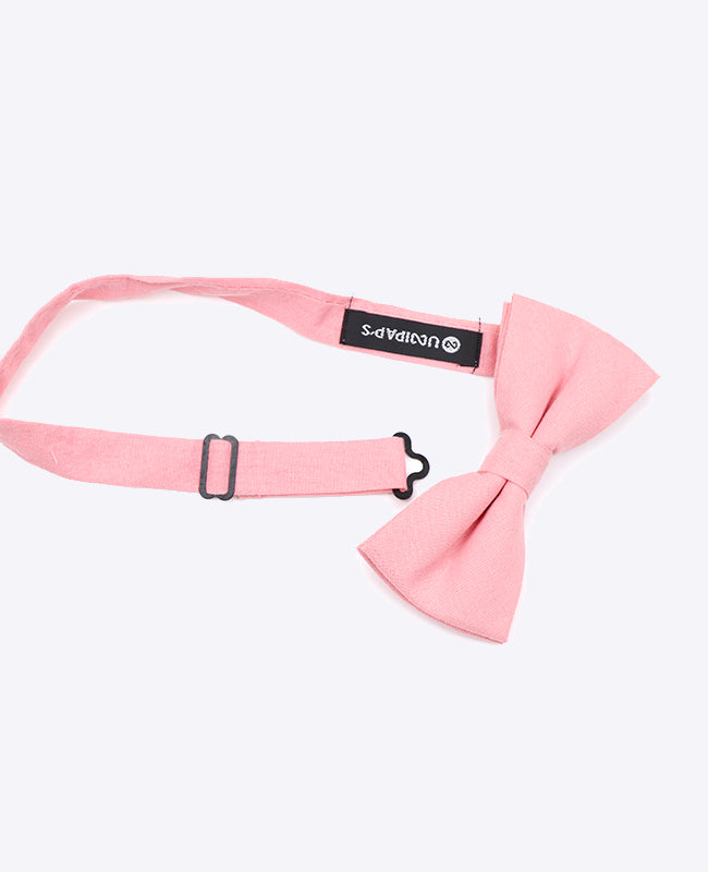 Noeud Papillon Rose n°5 Homme en Coton «Edgard»