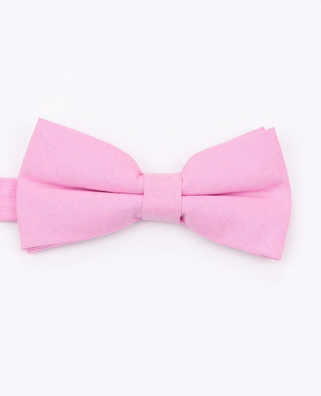 Noeud Papillon Rose n°4 Homme en Coton «Edgard»