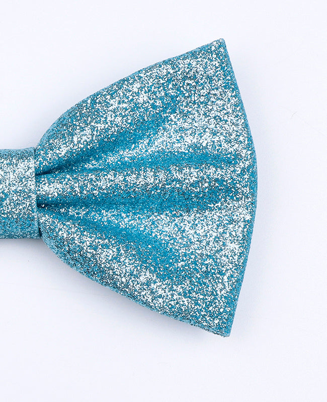 Noeud Papillon à Paillette Bleu n°3 Homme en Polyester «Olive»