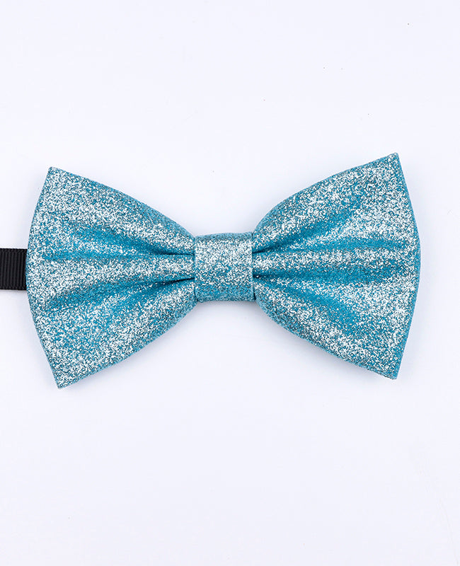 Noeud Papillon à Paillette Bleu n°3 Homme en Polyester «Olive»