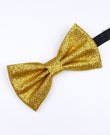 Butterfly med Guld Paillette nr.1 Herre i Polyester »Olive«