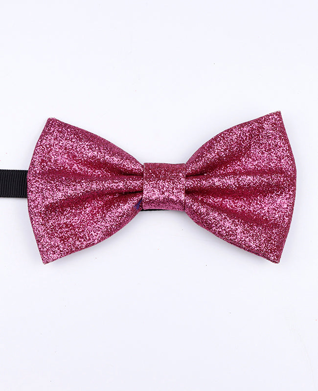 Noeud Papillon à Paillette Rose n°1 Homme en Polyester «Olive»