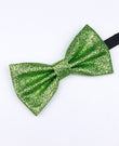 Butterfly med Grøn Paillette nr.2 Herre i Polyester »Olive«