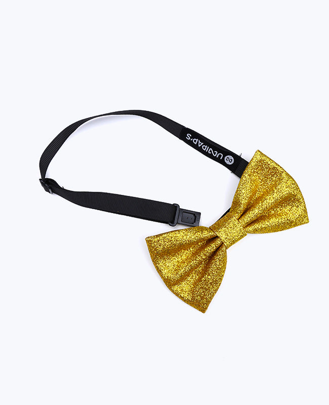 Glitrende Guld Butterfly nr. 1 Herre i Polyester «Olive»