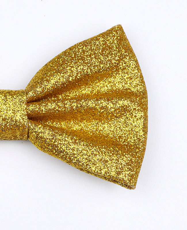 Glitrende Guld Butterfly nr. 1 Herre i Polyester «Olive»