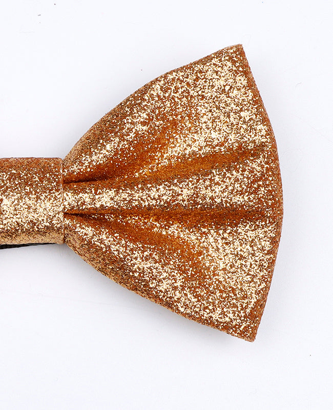 Butterfly Med Pailletter Guld nr. 2 Herre i Polyester »Olive«
