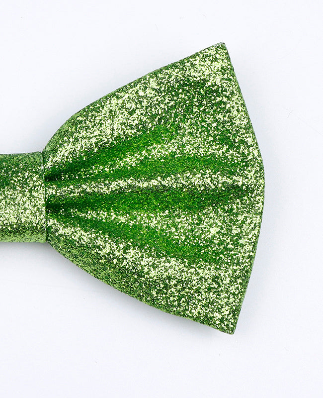 Butterfly Med Pailletter Grøn nr. 2 Herre i Polyester »Olive«