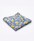 Pochette de Costume Liberty Bleu n°2 en Coton | Gaspard - Unipap's