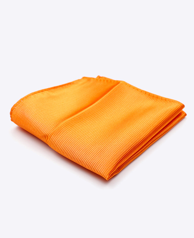 Brystlommetørklæde Orange i Polyester | Lucien - Unipap's