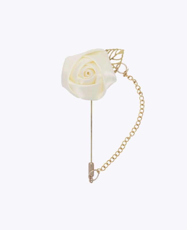 Knaphulsblomst Beige Herre »Alfred«