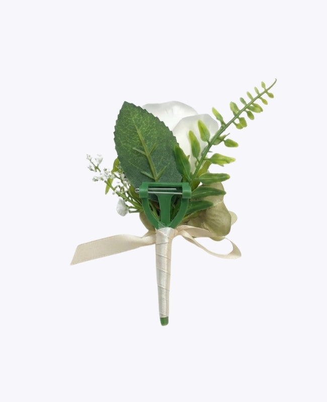 Knaphulsblomst Hvid Herre »Gabriel«