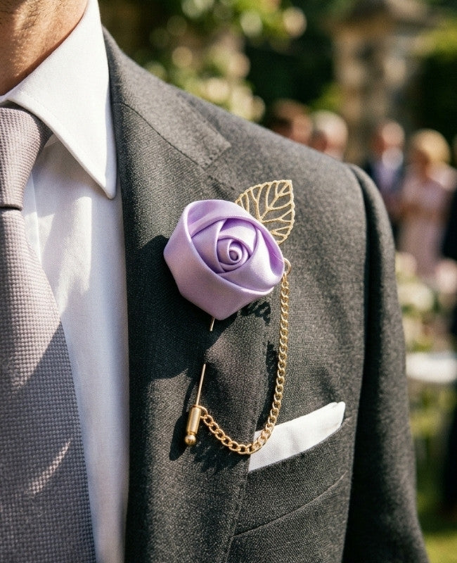 Knaphulsblomst Lilla Herre »Alfred«
