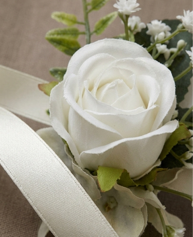 Armbånd Blomst Hvid Dame "Gabriel"