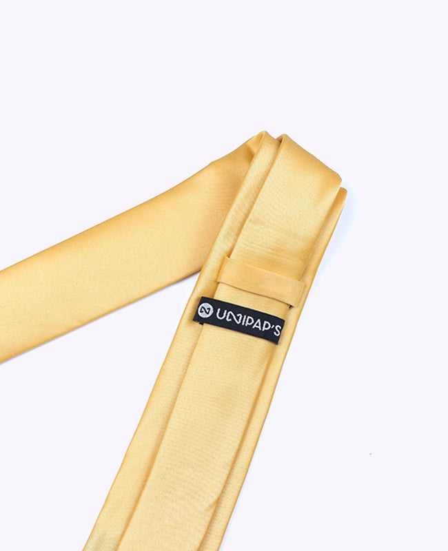 Slips Gul nr. 1 Herre i Polyester »Anatole«