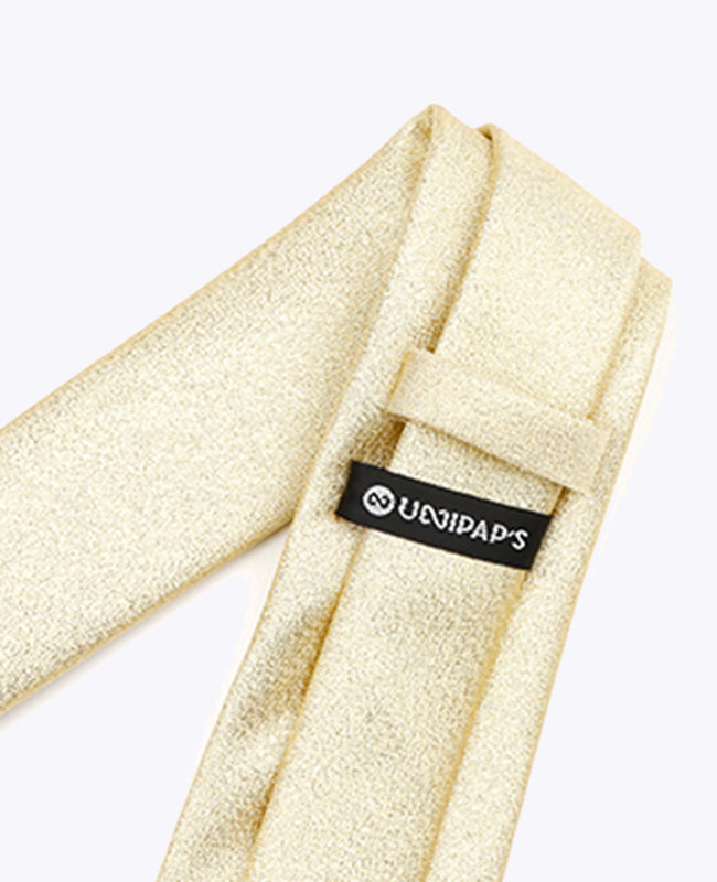Slips med pailletter Guld nr. 2 Herre i Polyester | Isidore - Unipap's