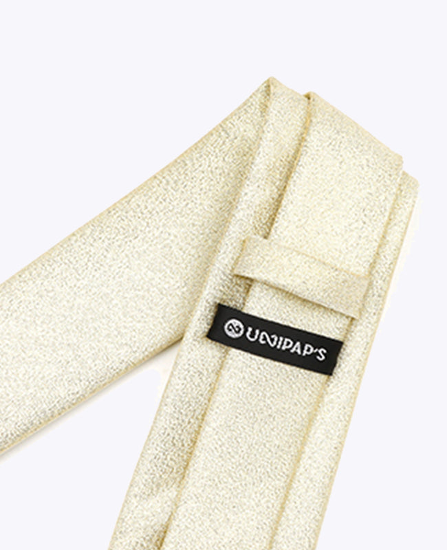 Slips med Pailletter Guld nr. 3 Herre i Polyester | Isidore - Unipap's