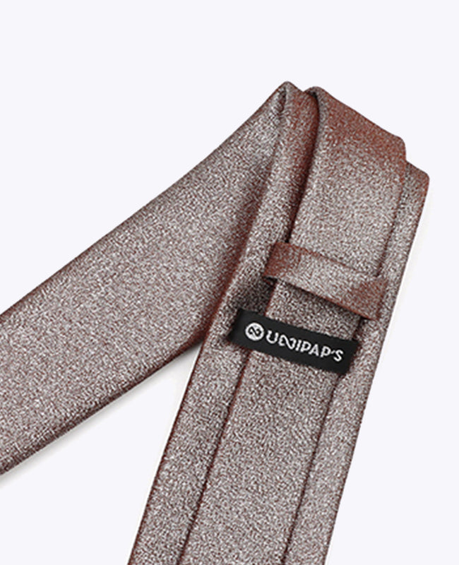 Slips med pailletter Brun nr. 1 Herre i Polyester | Isidore - Unipap's