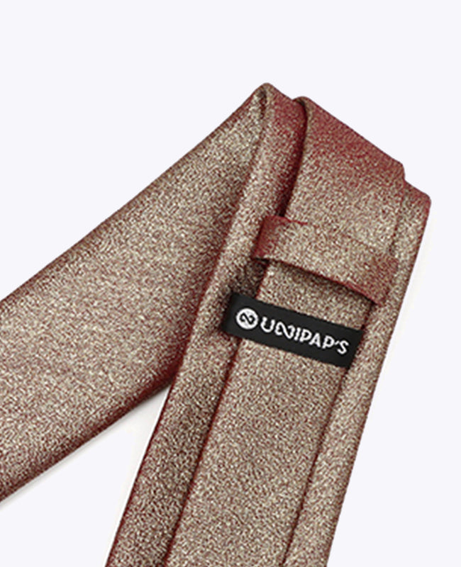 Slips med pailletter Brun nr. 2 Herre i Polyester | Isidore - Unipap's