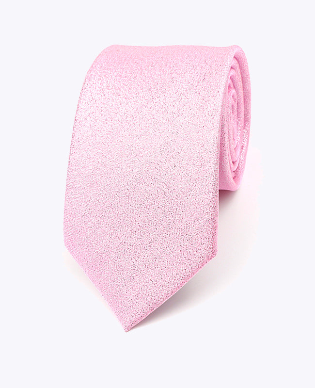Slips med Lyserød Paljetter nr. 1 Herre i Polyester | Isidore - Unipap's