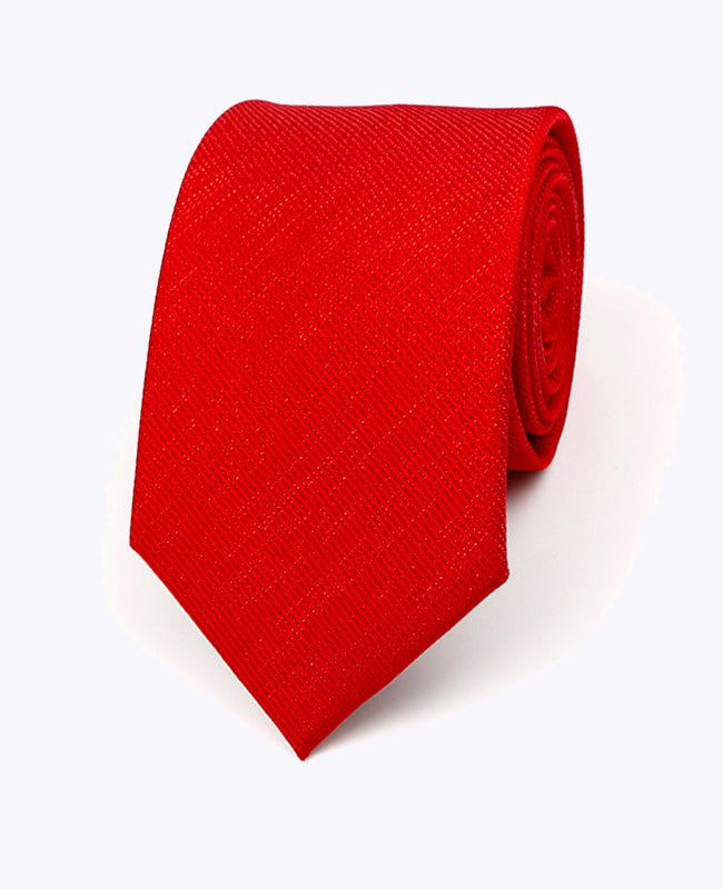 Slips med Pailletter Rød nr. 1 Herre i Polyester | Léonard - Unipap's