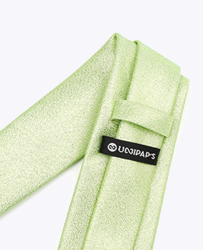 Slips med pailletter Grøn nr. 2 Herre i Polyester | Isidore - Unipap's