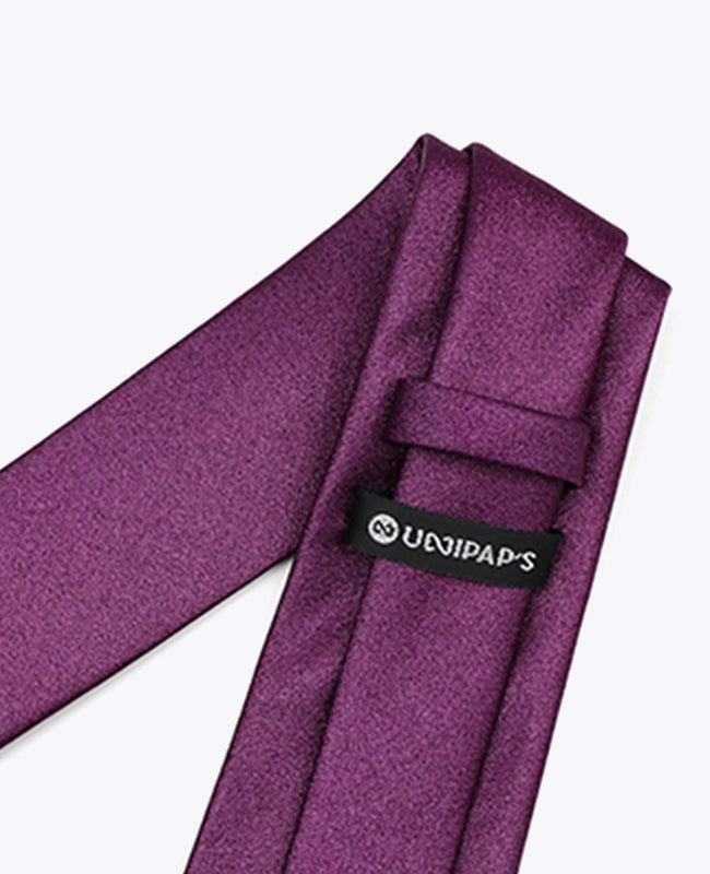 Slips med Pailletter Lilla nr. 1 Herre i Polyester | Armand - Unipap's