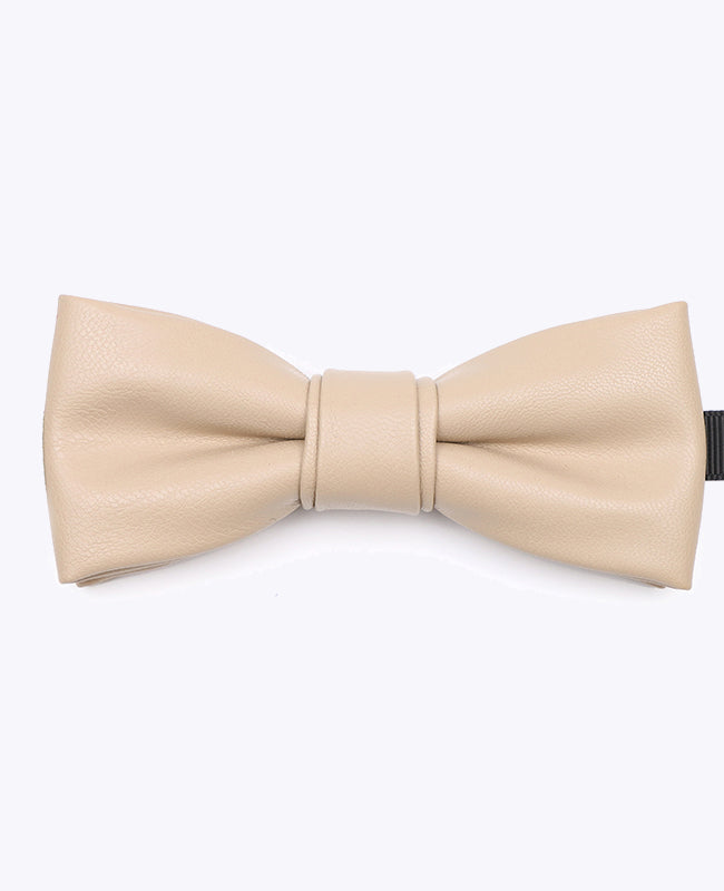 Butterfly Slips Beige Herre i Læder «Achille»