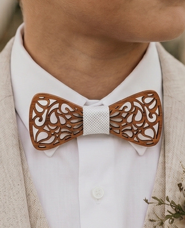 Butterfly Hvid Børn i Træ »Hercule«
