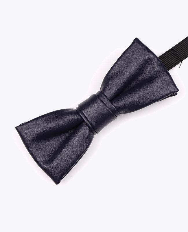 Noeud Papillon Bleu n°1 Homme en Cuir «Achille»