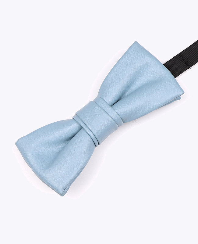 Noeud Papillon Bleu n°3 Homme en Cuir «Achille»