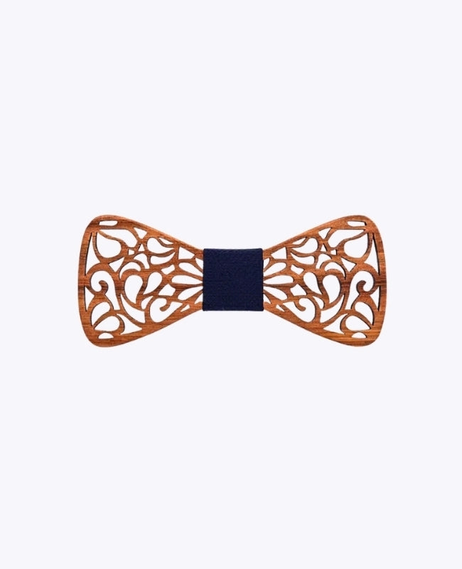 Noeud Papillon Bleu Enfant en Bois «Hercule»