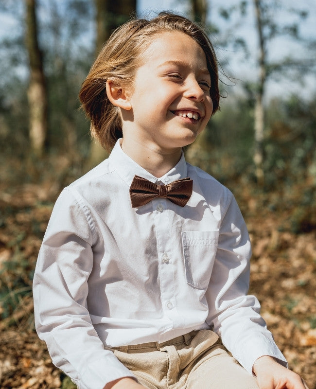 Butterfly Brun Børn i Polyester »Lucien«