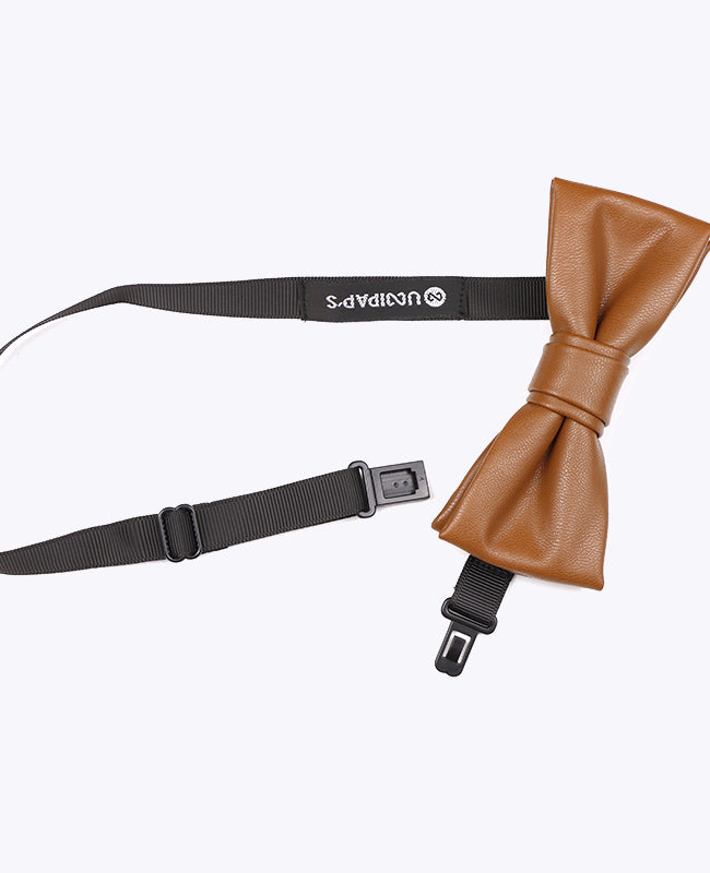 Butterfly Brun Camel Herre i Læder »Achille«