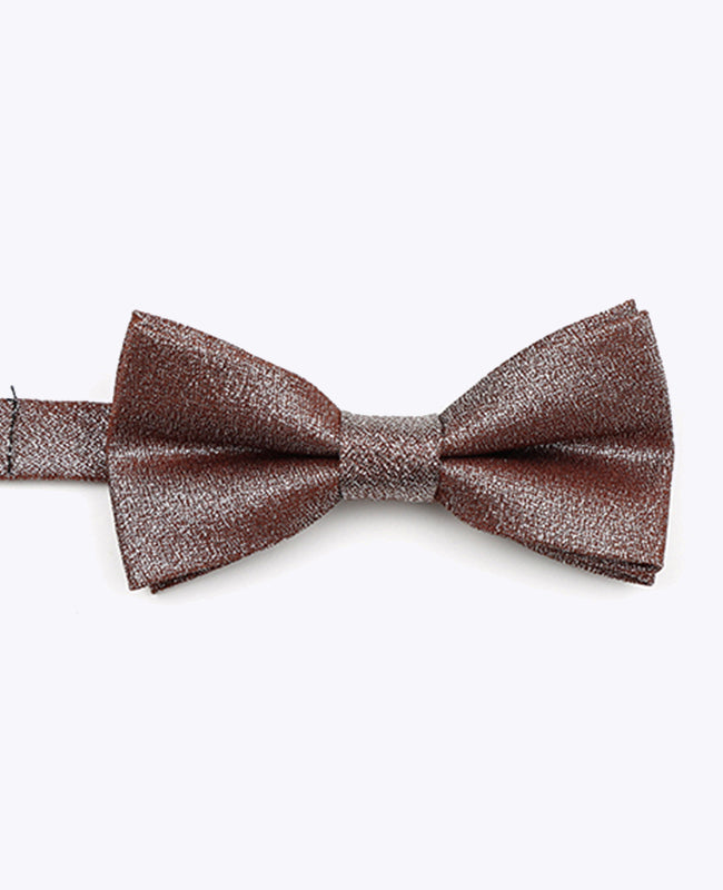 Noeud Papillon à Paillette Marron n°1 Enfant en Polyester | Isidore - Unipap's