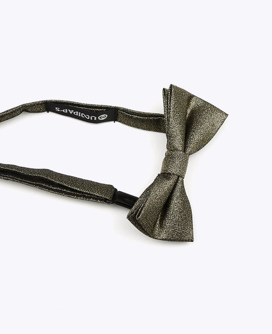 Noeud Papillon à Paillette Noir n°3 Enfant en Polyester «Isidore»