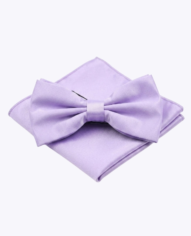 Butterfly + Brystlommetørklæde Lilla nr. 2 Herre i Polyester »Anatole«