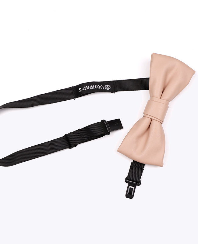 Butterfly Slips Rosa Nude Herre i Læder «Achille»