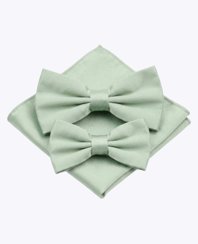 Butterflies Grøn nr. 1 Far & Søn + Brystlommetørklæde i Polyester »Anatole«